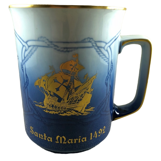 Bing & Grondahl Explorer Mug Santa Maria 1492 Copenhagen Porcelain