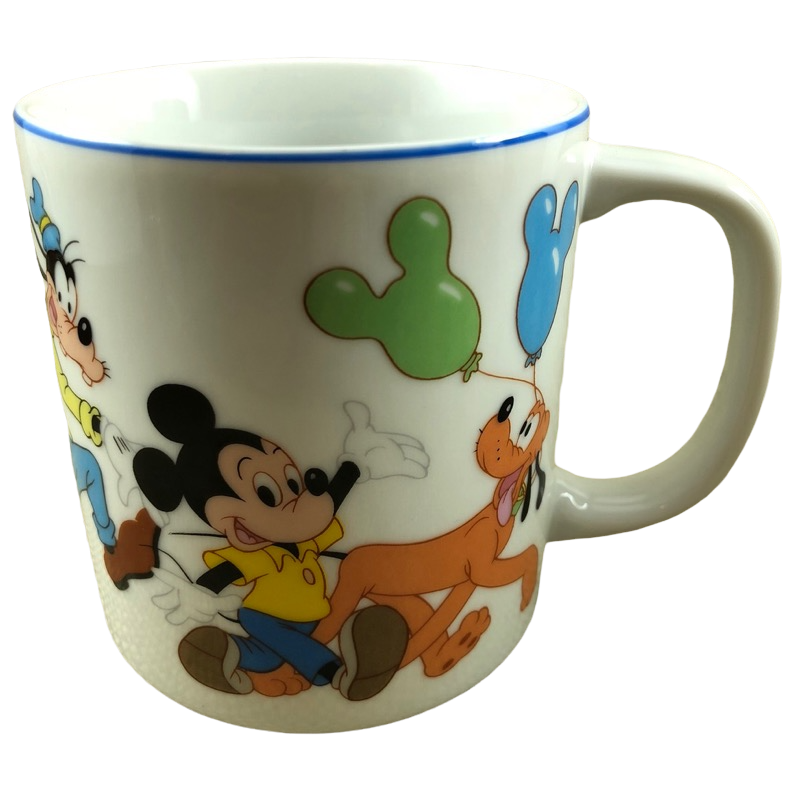 Disneyland Walt Disney World Mickey Mouse Minnie Mouse Goofy Pluto Donald Duck Mug Disney