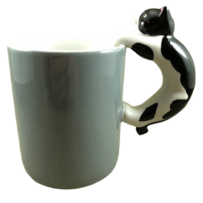3D Figural Cat Handle Mug Hallmark