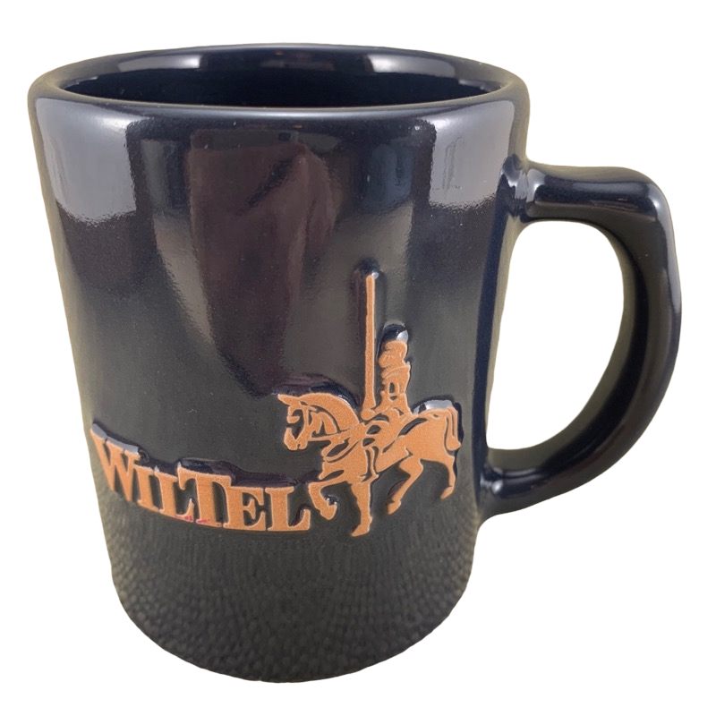 Wiltel Knight On Horse Embossed Mug Frankoma