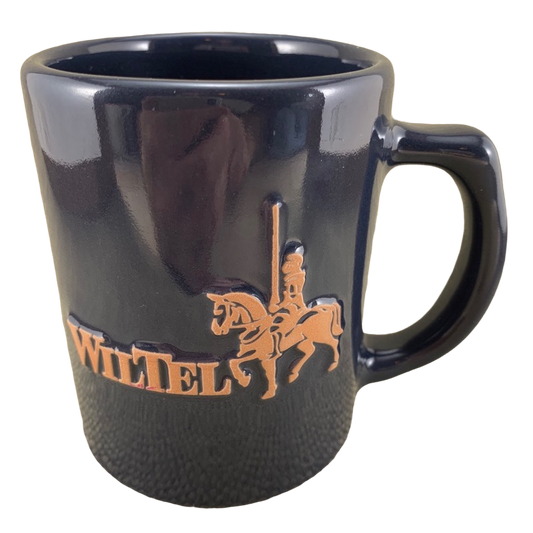 Wiltel Knight On Horse Embossed Mug Frankoma