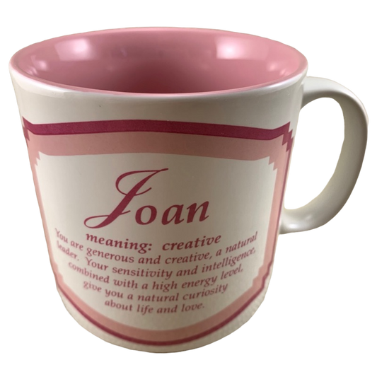 Joan Personally Speaking Name Origin Mug Papel
