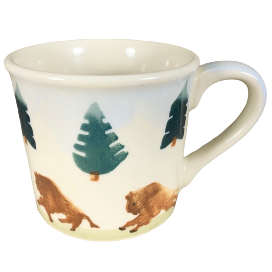 Buffalo & Trees Mug Hartstone