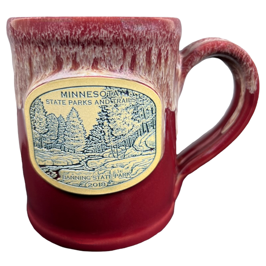 Minnesota State Parks And Trails Banning State Park Limited Edition Mug 2018 Deneen Pottery