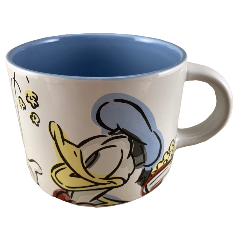 450ML Disney Mickey Mouse Coffee Mugs with Spoon Cartoon Goofy