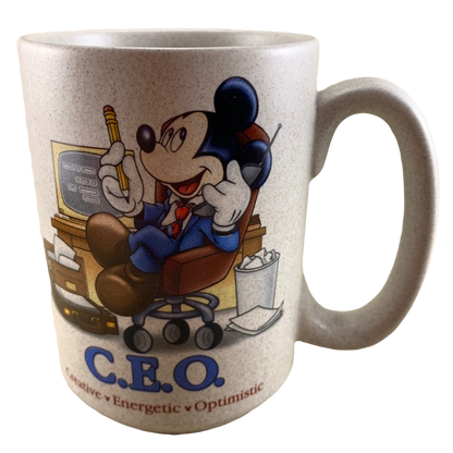Mickey Mouse C.E.O. Disneyland Mug Disney