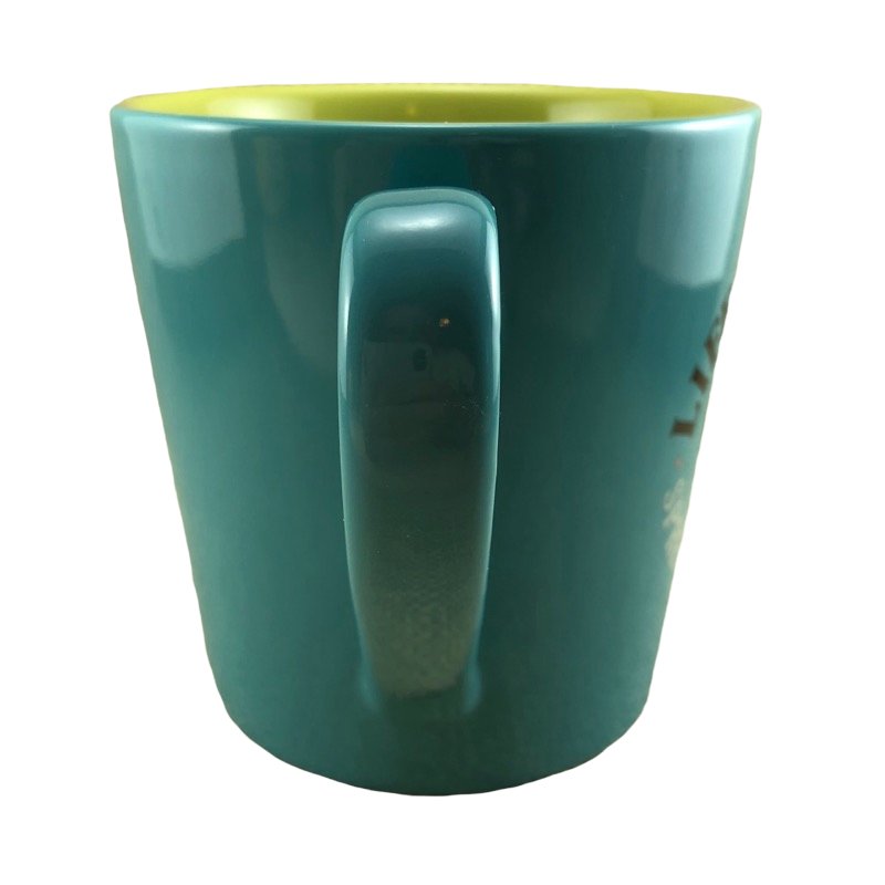 Life is Good Spread The Love Pink Heart Blue Mug