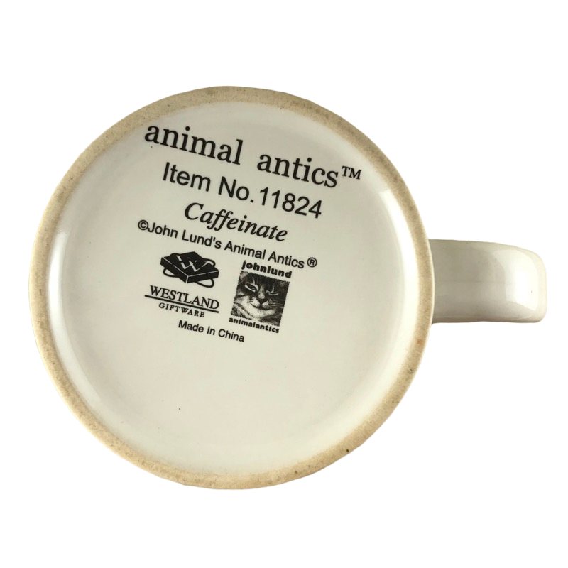 Animal Antics When In Doubt Caffeinated Cat Mug Westland Giftware