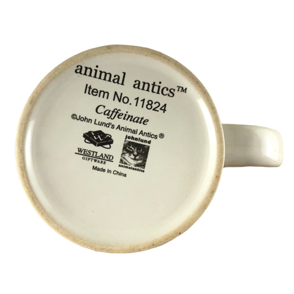 Animal Antics When In Doubt Caffeinated Cat Mug Westland Giftware