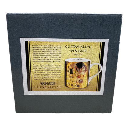 Der Kuss The Kiss Gustav Klimt Limited Edition Mug Konitz NEW IN BOX