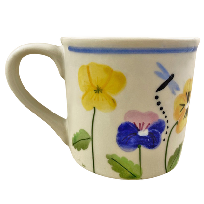 Pansies And Insects Mug For Starbucks Barista Hartstone