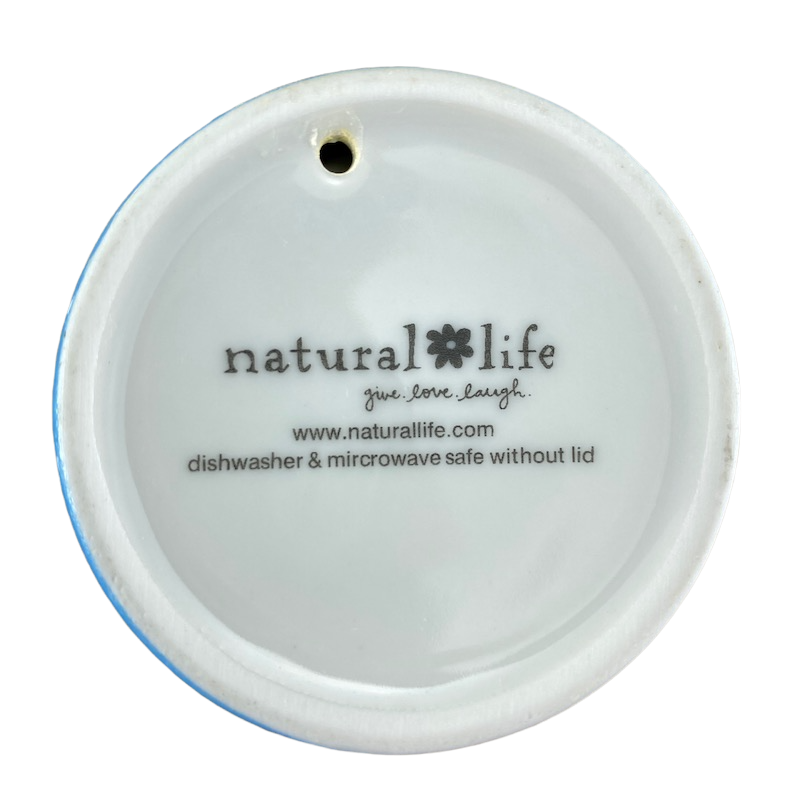 Go With The Flow Whale Tumbler Natural Life