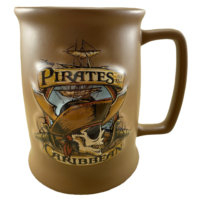 Pirates of the Caribbean Embossed Disney Parks Mug Disney