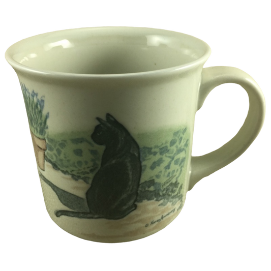 Karen Armstrong Creative Collection Black Cat Mug Otagiri