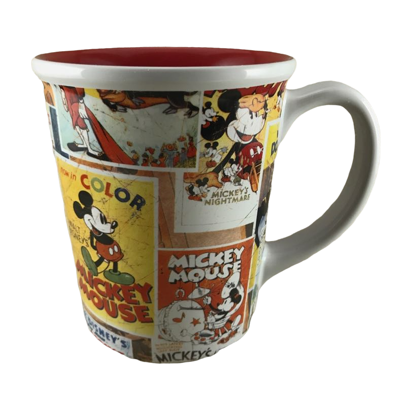 Mickey Mouse Vintage Posters Mug Disney Store