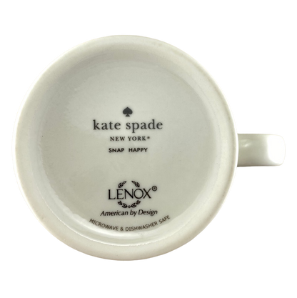Kate Spade Snap Happy Now Playing Light The Sparklers Mug Lenox