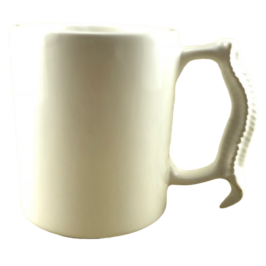 Human Spine 3D Handle White Mug