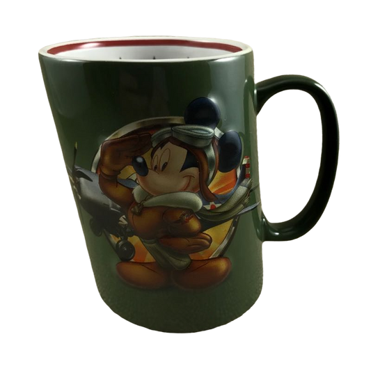 Mickey Mouse Ready For Takeoff Embossed 3D Mug Disney