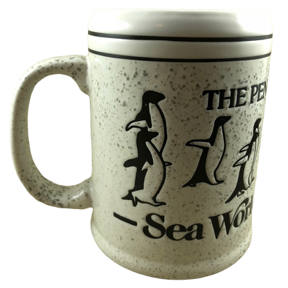 The Penguin Encounter Speckled Etched Mug SeaWorld