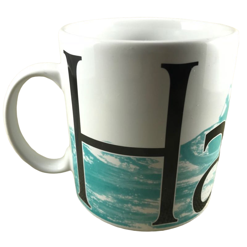 Starbucks Hawaii - Collector Coffee Mug with Native Canoe Design