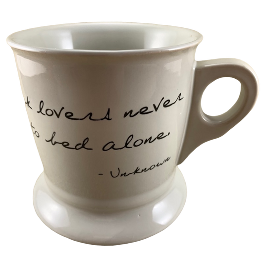 Book Lovers Never Go To Bed Alone Quote Mug Barnes & Noble