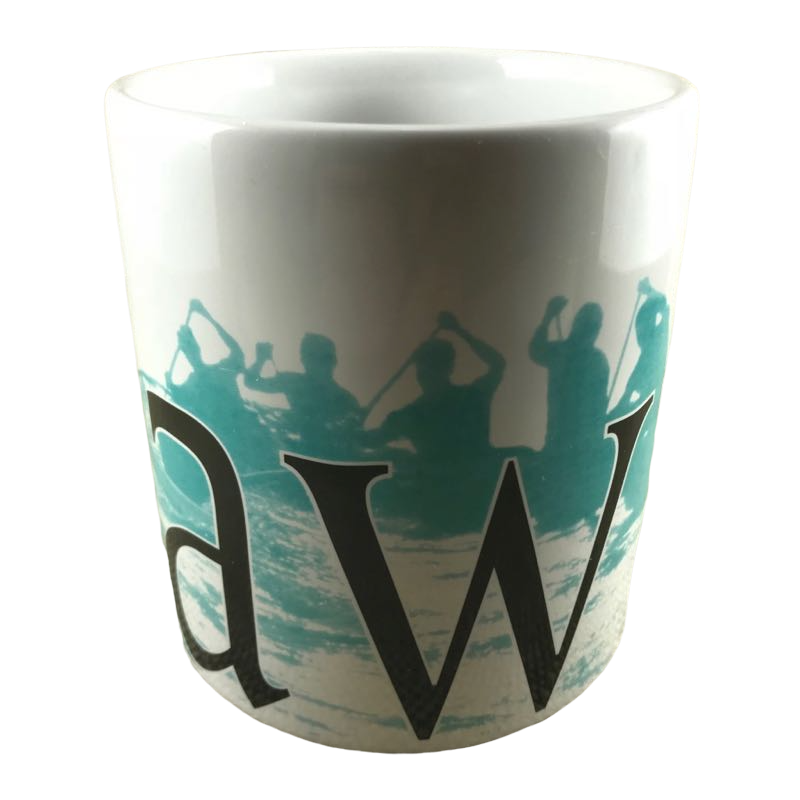 Starbucks Hawaii - Collector Coffee Mug with Native Canoe Design