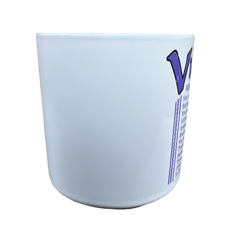 VIRGINIA Poetry Name Purple Interior Mug Papel