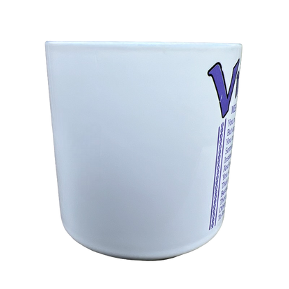VIRGINIA Poetry Name Purple Interior Mug Papel