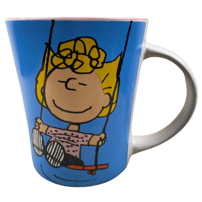 Peanuts Sally On A Swing Life Goes On Mug Gibson