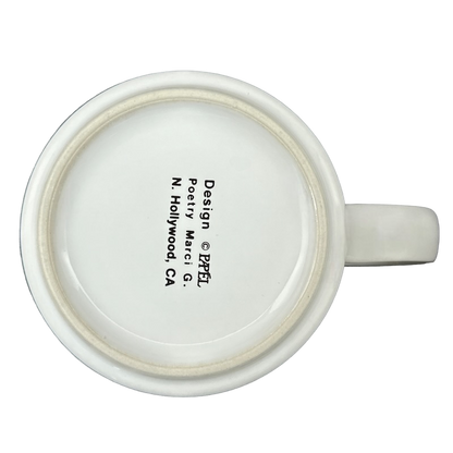 CONNIE Poetry Name Pink Interior Mug Papel