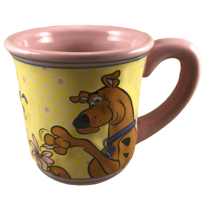 Scooby Doo Holding A Flower Embossed Mug Houston Harvest