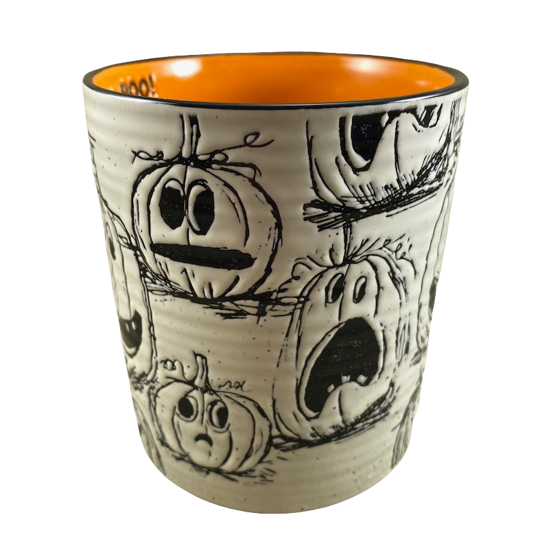 Jack O Lanterns Pumpkins Halloween Etched Mug Spectrum Designz