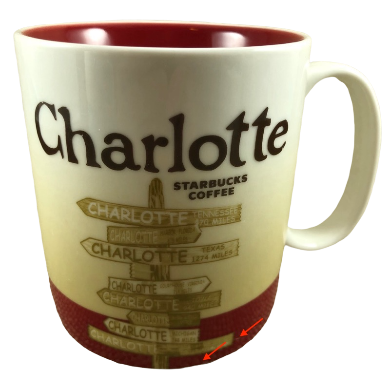 Global Icon Collector Series Charlotte 16oz Mug Starbucks