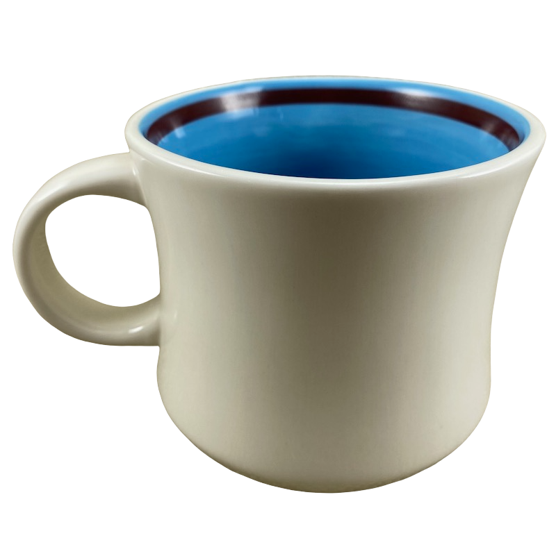 One Eyed Blue Ghost Monster Etched Mug Starbucks