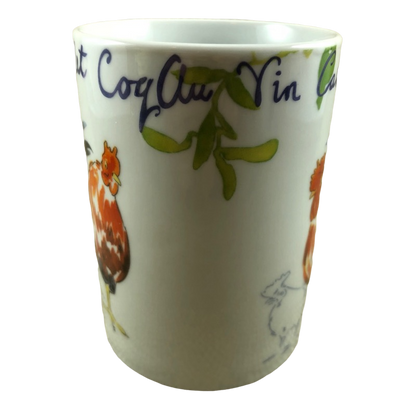 Coq Au Vin Rooster Mug Tabletops Gallery