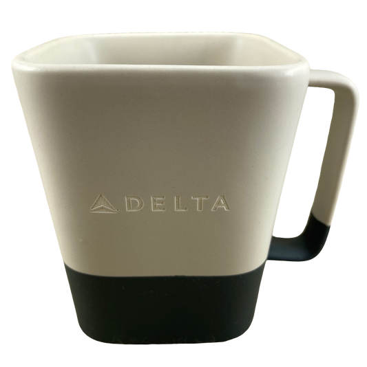 Delta Airlines Two Tone Etched Logo Mug