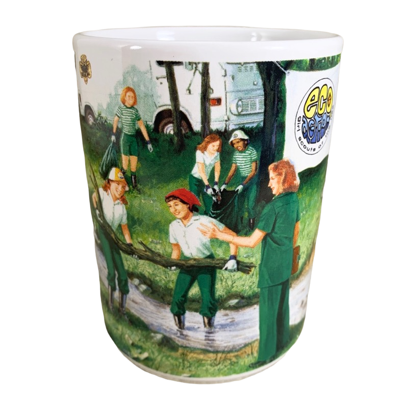 1970's The Girl Scout Promise Mug