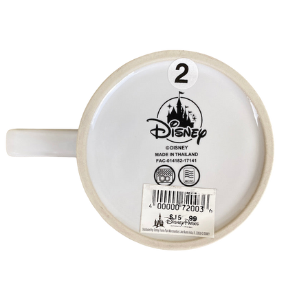 Mickey Mouse Blue & Green Chevron Mug Disney Parks