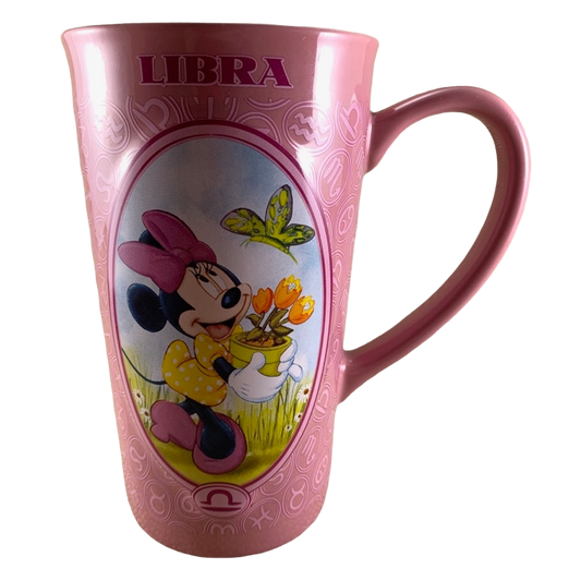Minnie Mouse Astrology Zodiac Libra Tall Mug Disney Store