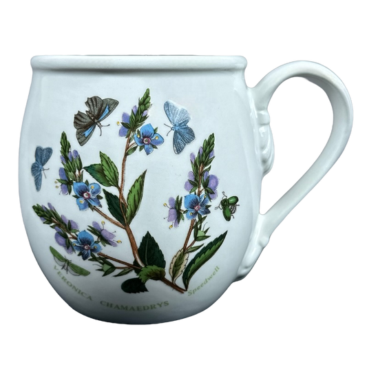 Veronica Chamaedrys Speedwell The Botanic Garden Round Mug Portmeirion