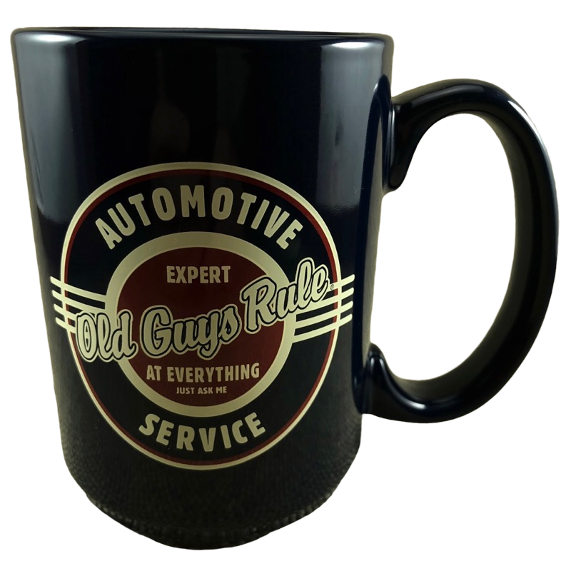 Old Guys Rule Expert At Everything Just Ask Me Automotive Service Mug