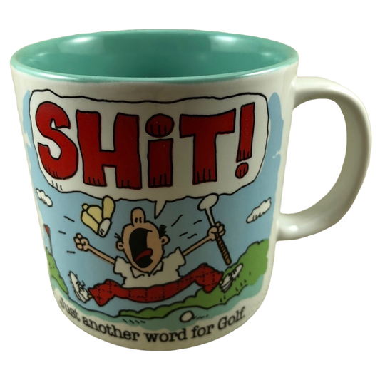 SHiT! Just Another Word For Golf Jim Benton Mug Papel