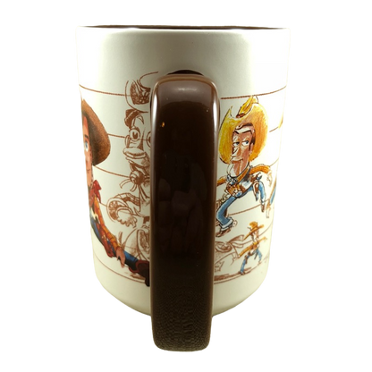 Toy Story 20th Anniversary Woody Sketch Mug Pixar Disney Store