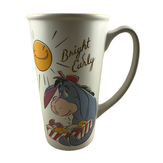 Eeyore Bright & Early Tall Mug Disney Store