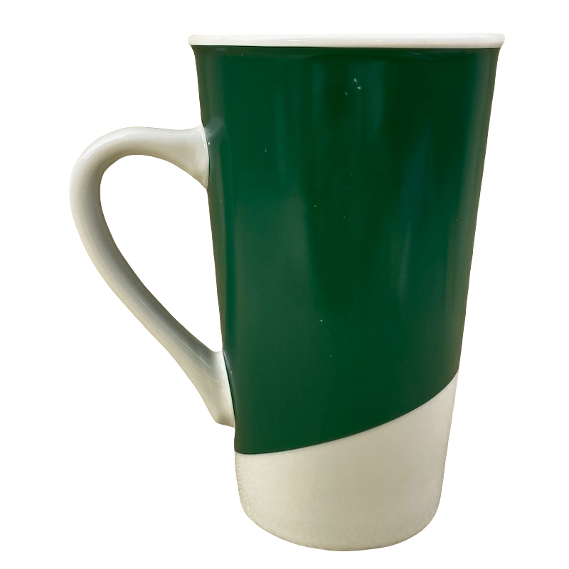 Black Siren Tall Green And Cream 16oz Mug Starbucks