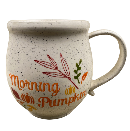 Morning Pumpkin Etched Mug Tag