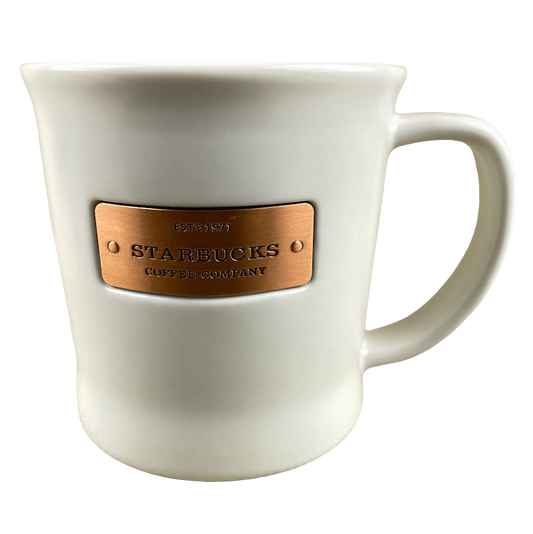 Copper Plate Logo Mug 2010 Starbucks