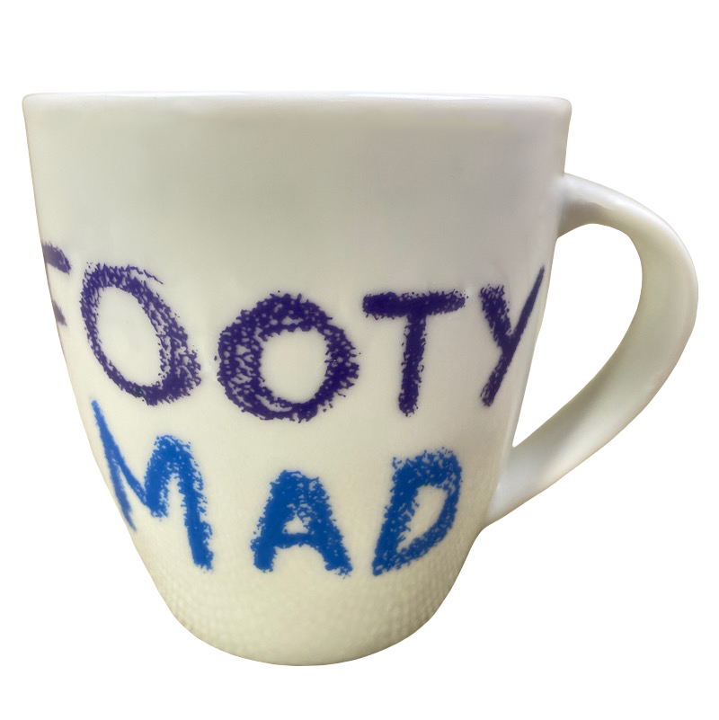 Jamie Oliver Footy Mad Cheeky Mug Queens