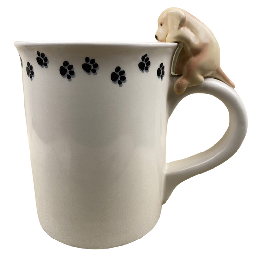 Golden Lab 3D Figural Handle Canine Kitchen Collection Oversized Mug Big Sky Carvers