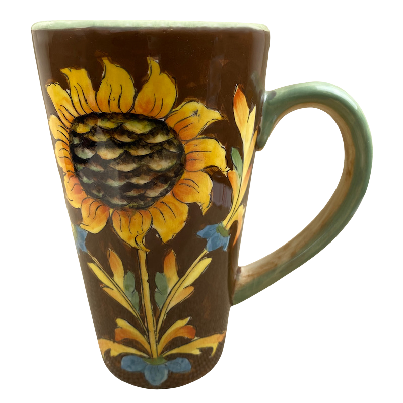 Tuscan Lemon Sunflower Tall Mug